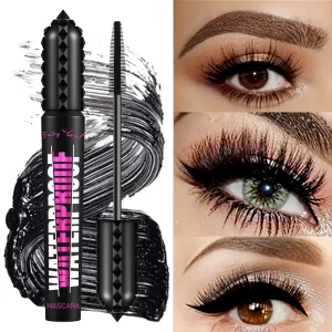 Black waterproof Lengthening Mascara for all