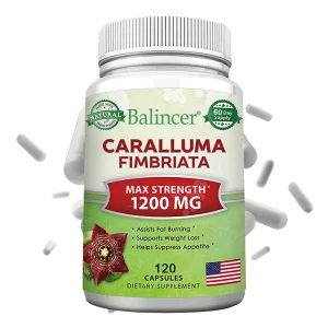All Natural Appetite Suppressant - Caralluma Fimbriata Extract, Fat Burner Helps Suppress Appetite and Boost Metabolism